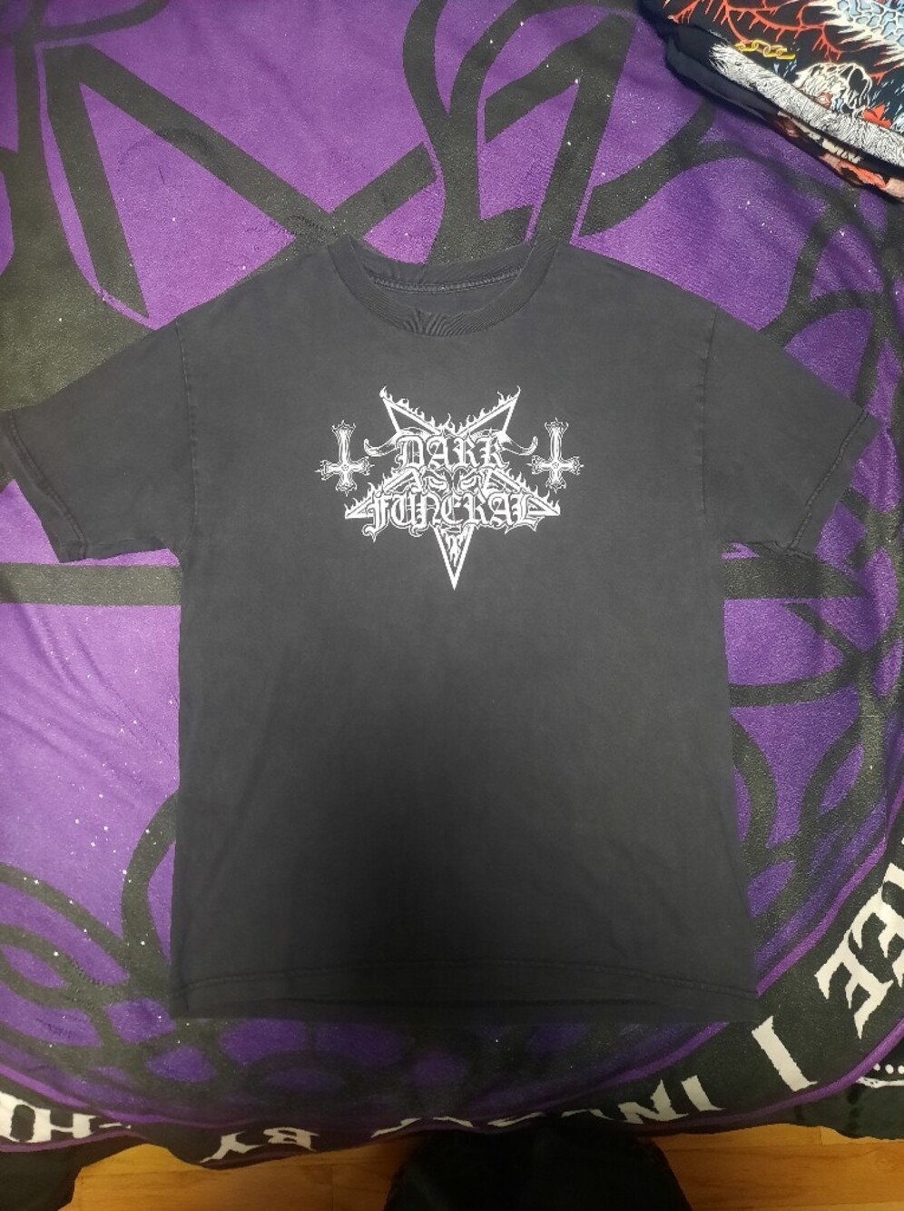 Dark Funeral Band Black Graphic Tee